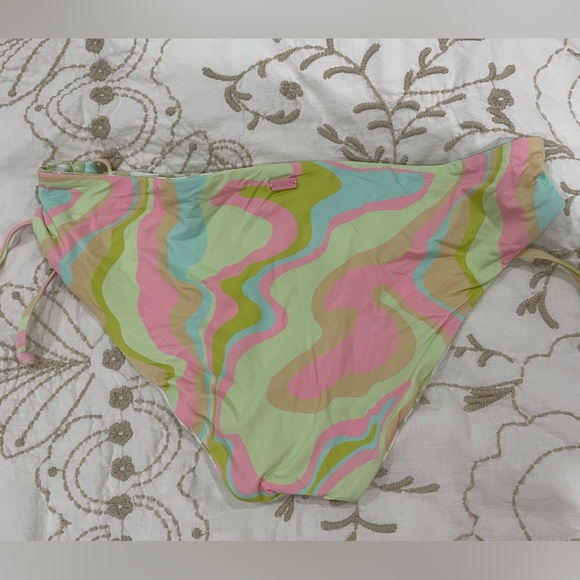 Roxy reversible bikini bottom L swirl - Picture 2 of 3